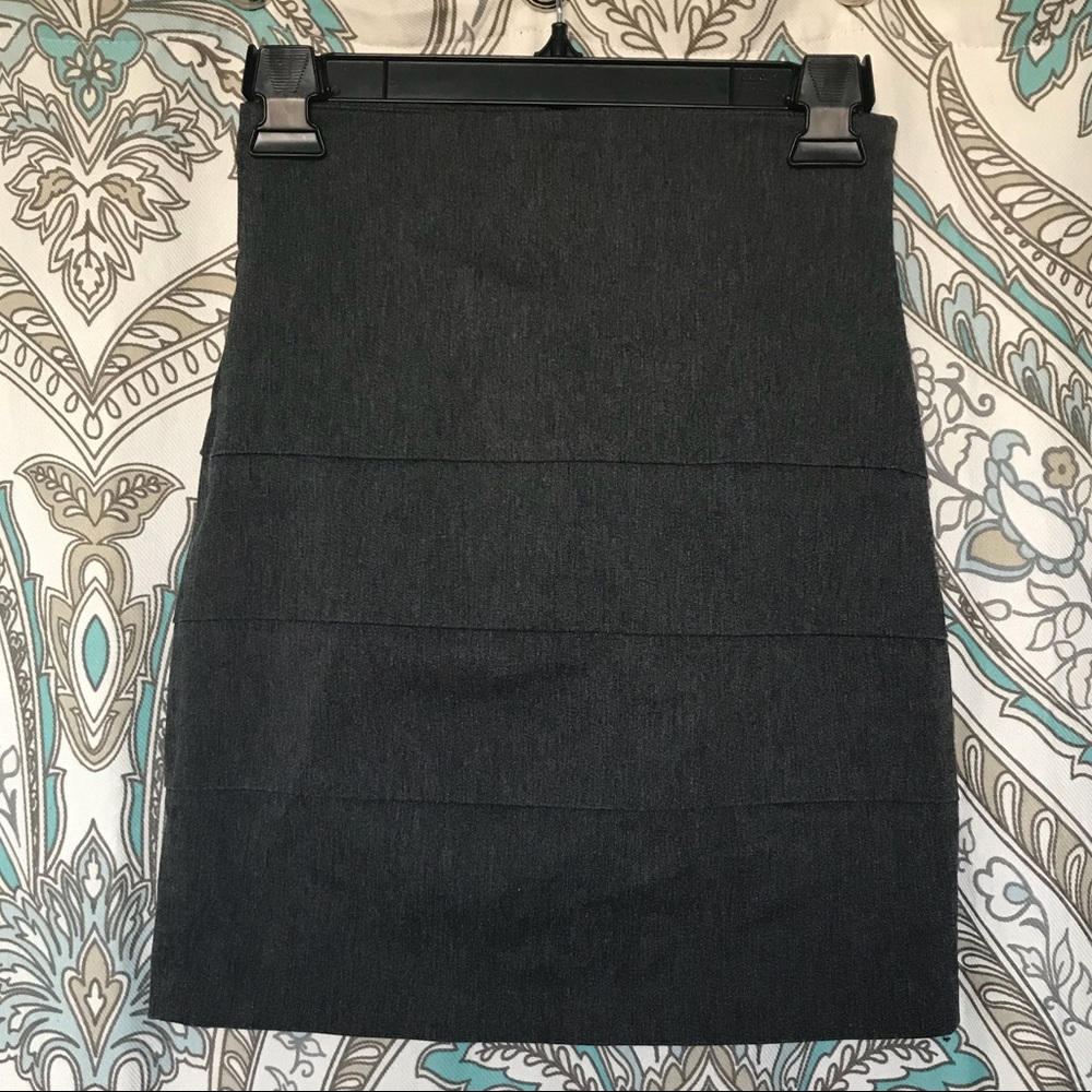 Gray skirt